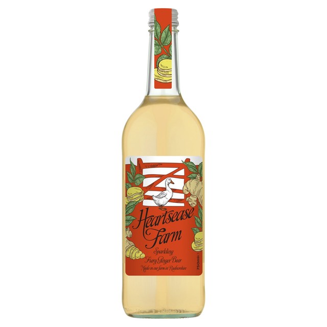 Heartsease Farm sparkling ginger beer 750ml, UK version