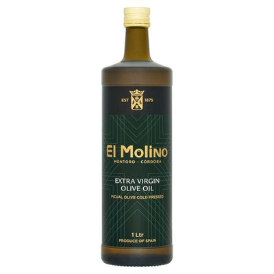 M&S El Molino Extra Virgin Olive Oil Cold Pressed Picual Olives 1L- Buy online at McGrocer