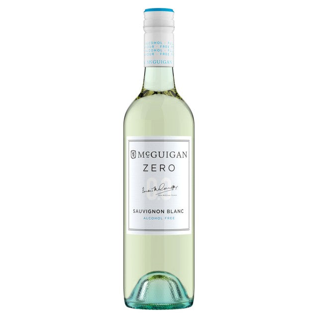 McGuigan alcohol-free wine Sauvignon Blanc 75cl, imported from the UK