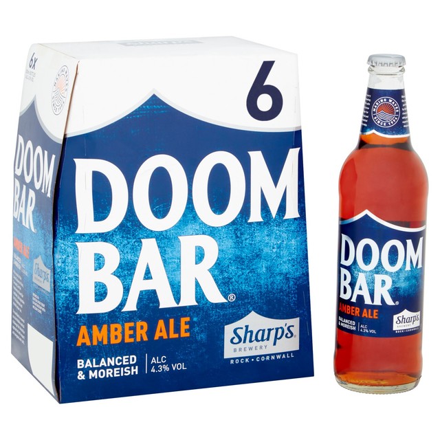 Sharps Doom Bar Amber Ale Bier 6 x 500ml (britische Marke)