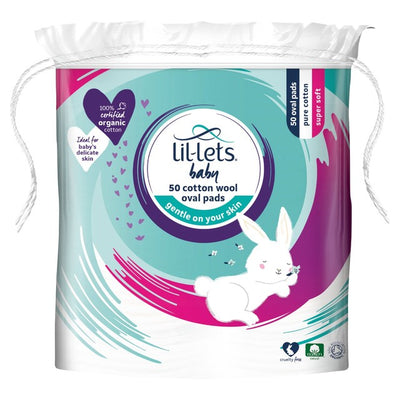 M&S Lil-Lets Baby store ovale bomullspads - Kjøp online hos McGrocer