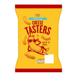 M&S Reduced Fat Cheese Tasters corn snack 80g, imported from the UK