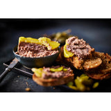 M&S chicken liver parfait with brandy and port 140g, imported from the UK