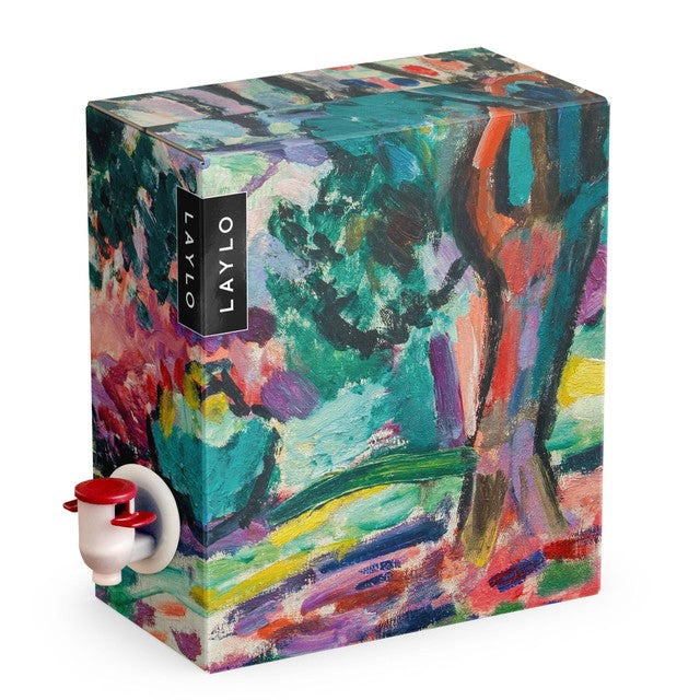Laylo Merlot boxed wine 2.25L, UK version