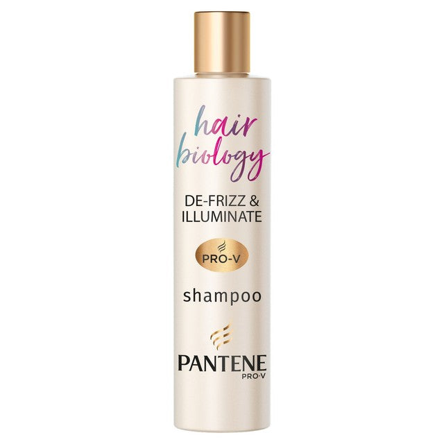 Pantene Defrizz & Illuminate shampoo 250ml, imported from the UK