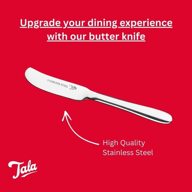 Tala Performance Stainless Steel Butter Knife (British brand)
