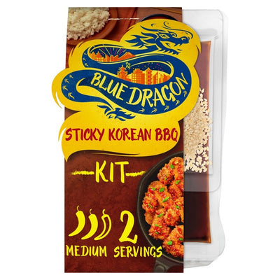 M&S Blue Dragon Sticky Korean BBQ Meal Kit 222g- Buy online at McGrocer