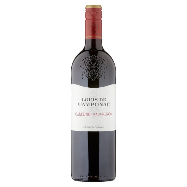Louis De Camponac Cabernet Sauvignon red wine 75cl, UK version