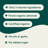 Plenish organic almond unsweetened drink 1L, imported from the UK
