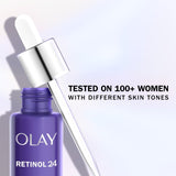 Olay Retinol 24 Night Serum 40ml, imported from the UK