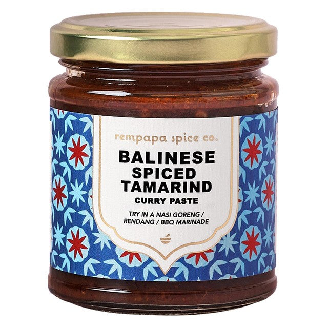 Rempapa Balinese Spiced Tamarind curry paste 180g, imported from the UK