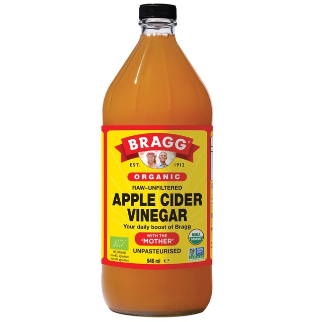 Bragg organic apple cider vinegar with mother - British product