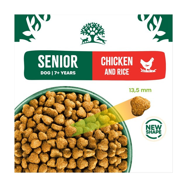 James Wellbeloved senior dry dog food chicken rice, imported from the UK