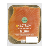 M&S organic smoked salmon 100g, imported from the UK