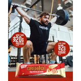 Grenade White Chocolate Salted Peanut Protein Bar 60g, UK version