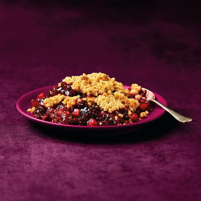 M&S Blandet bær Smuldrepudding 500g