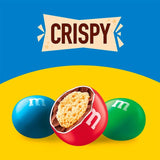 M&M's Crispy Milk Chocolate Party Mix 675g, imported from the UK
