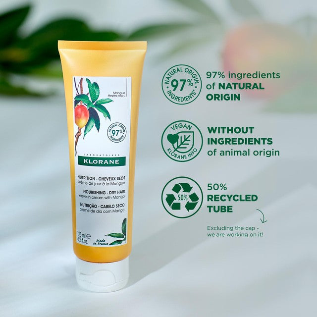 Klorane leave in cream with mango 125ml , UK version