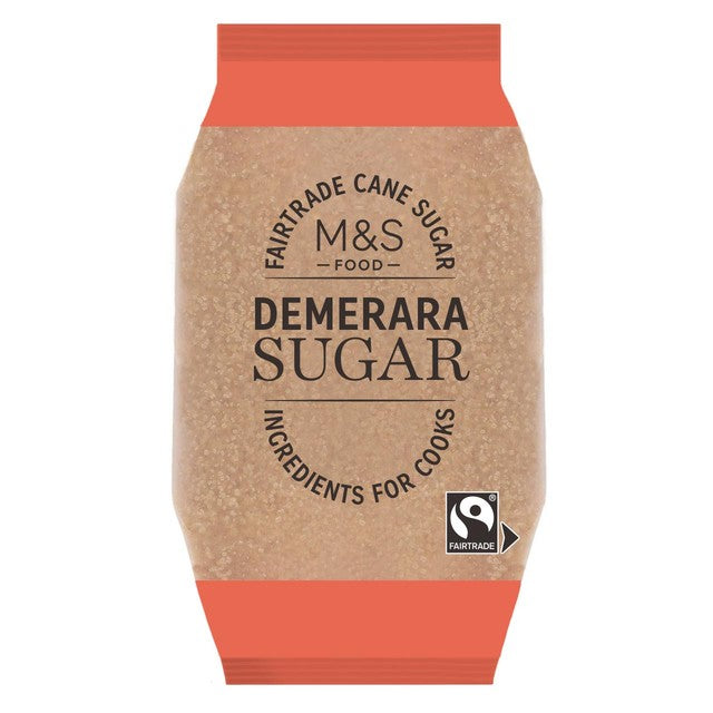 M&S Fairtrade demerara sugar 500g, imported from the UK