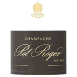 Pol Roger Brut Vintage Champagne 75cl, imported from the UK