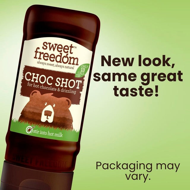 Sweet Freedom Choc Shot chocolate syrup 320g (British brand)