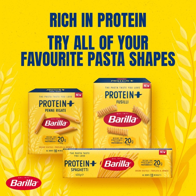Barilla Fusilli Protein Plus pasta 400g - British product