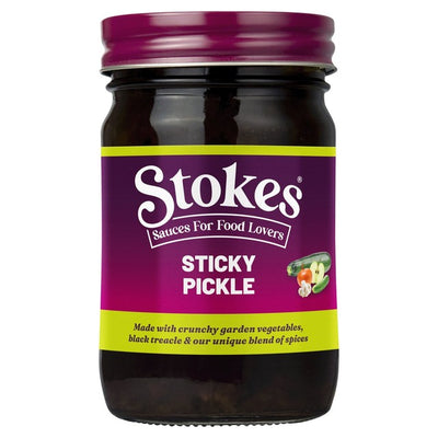 M&S Stokes Sticky Pickle Sweet Spiced Vegetable Relish 430g- Buy online at McGrocer