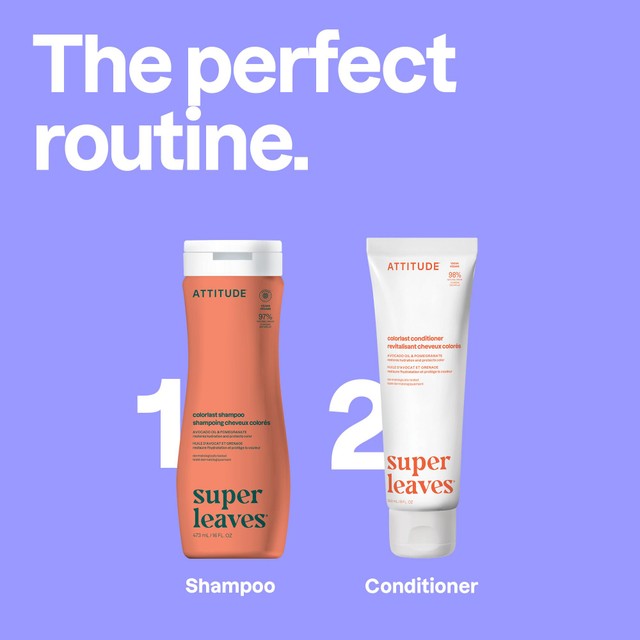 Super Leaves Colour Protection Conditioner 240ml - British product