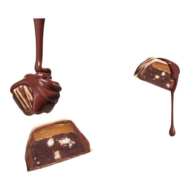 M&S Millionaires brownie bites 300g, imported from the UK