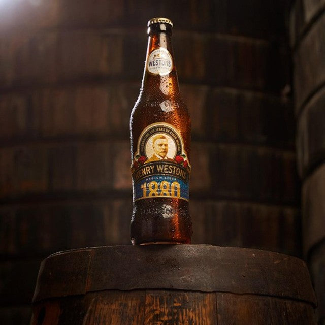 Henry Weston vintage cider 500ml, UK version