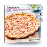 Picard bacon, creme fraiche & onion pastry tart 260g, imported from the UK