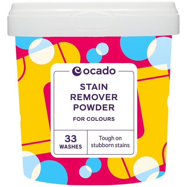 Ocado stain remover powder for colours 1kg, imported from the UK