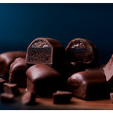 Mr Kipling Double Chocolate Brownie Bites 10 Pack, imported from the UK