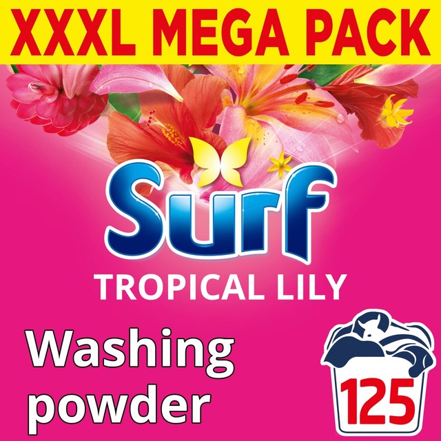 Surf Tropical Lily Washing Powder 6250g (British brand)