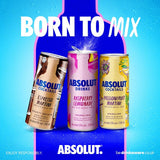 Cóctel de vodka espumoso Absolut Raspberry Lemonade 250 ml - Producto británico