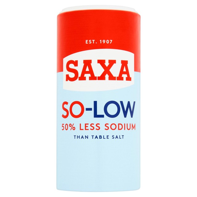 Saxa So Low Reduced Sodium Salt 350g (British brand)