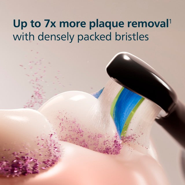 Philips Sonicare W2 brush head black 2+1 pack, imported from the UK