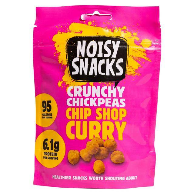 Noisy Snacks Coated Chickpeas Chip Shop Curry Flavoured 100g