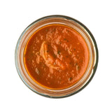 Crispino pasta sauce tomato basilico glass jar - British product