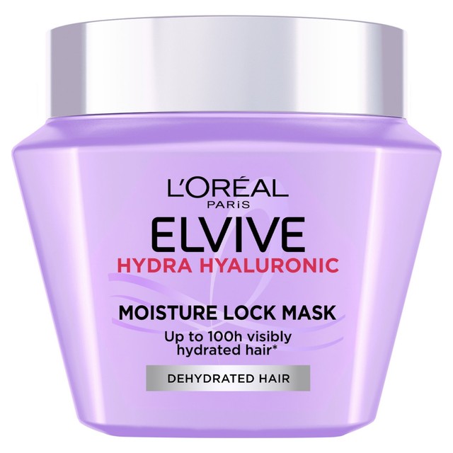 L'Oreal Elvive Hydra Hyaluronic Acid Hair Mask 300ml, UK version