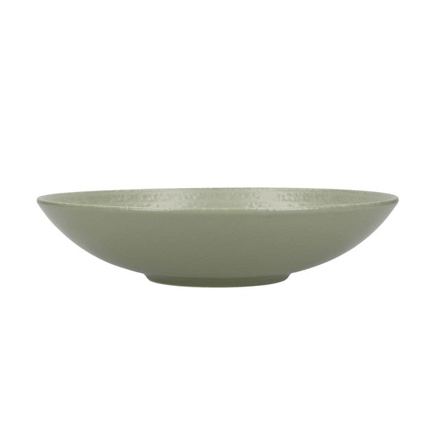 KitchenCraft green stoneware pasta bowls 22cm, UK version