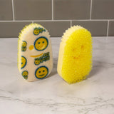 Scrub Daddy dishwand refill head yellow 2 pack (British brand)