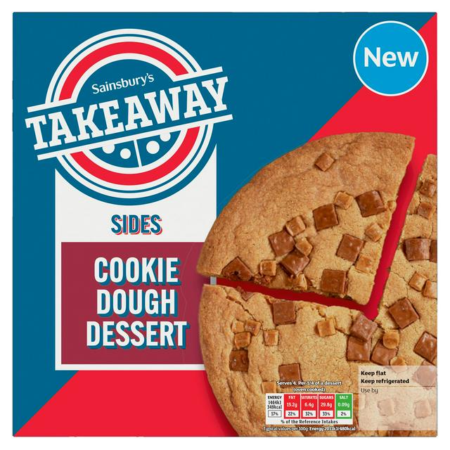 Sainsburys Takeaway Cookie Dough Dessert 304g