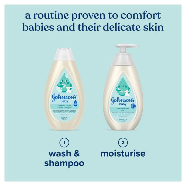 Johnson's Baby Comfort Touch Lotion 500ml (British brand)