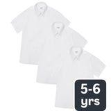 M&S Girls School Blouses White 5-6 Years, imported from the UK