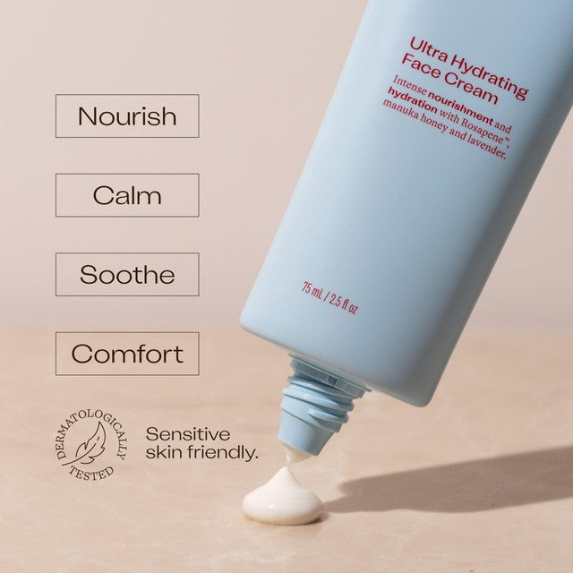 Trilogy Ultra Hydrating Face Cream 75ml (British brand)