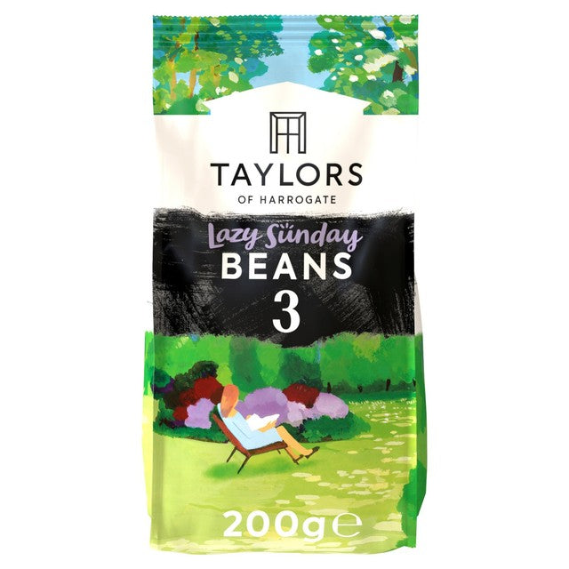 Taylors Lazy Sunday coffee beans 200g (British brand)