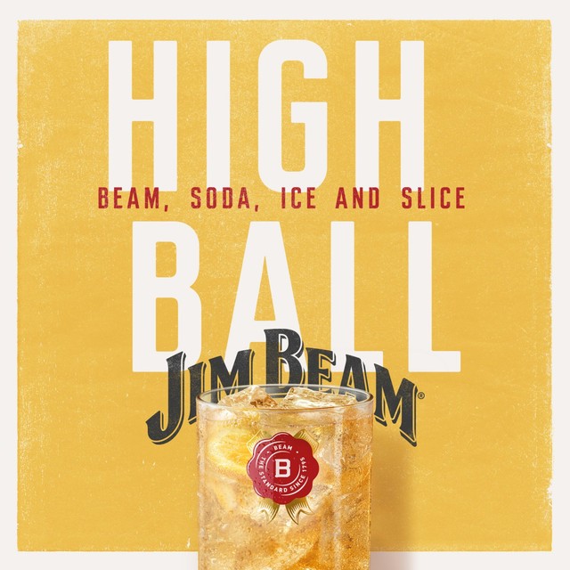 Jim Beam Kentucky Straight Bourbon Whiskey 1L, UK version
