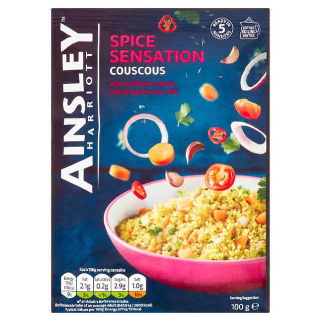 Ainsley Harriott Spice Sensation cous cous 100g - British product