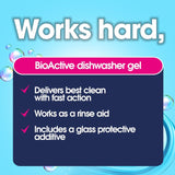 Ecozone BIOActive dishwasher gel 720ml - British product